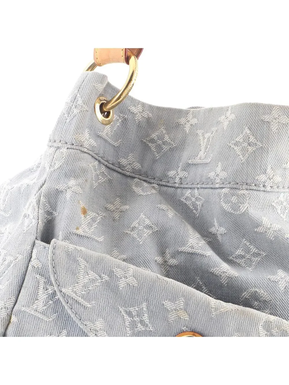 Louis Vuitton Daily Handbag Denim Gm #356428L21B